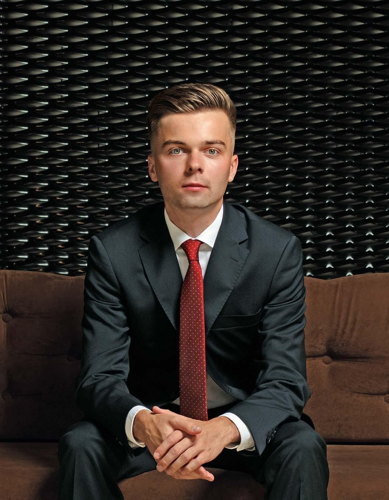 Dawid Miotk - prowadzący Kongres Hotelarzy